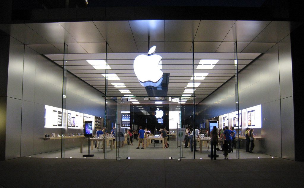 iPadをApple Storeに持って行きます