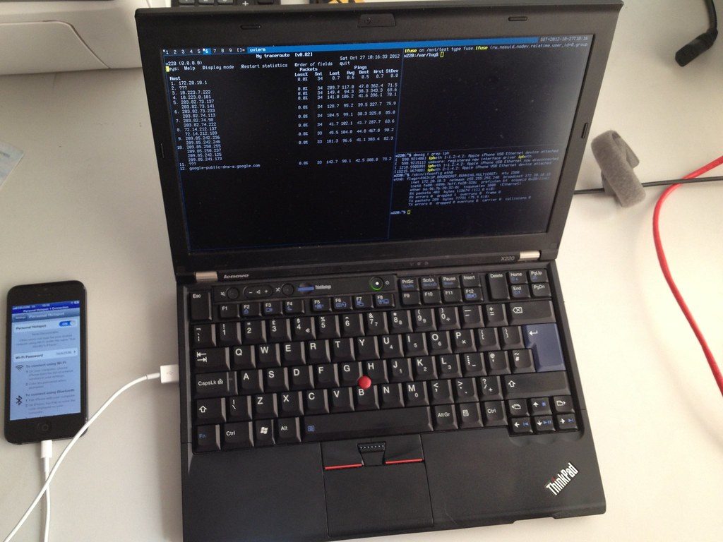 PCでiPhoneホットスポットを使用します