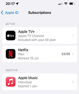 Apple Musicサブスクリプション