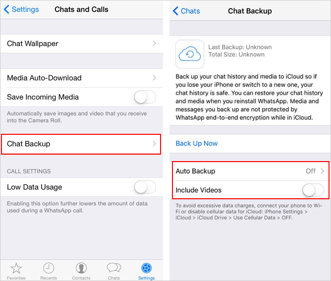 iCloudを介してPCでWhatsAppチャットを保存する方法