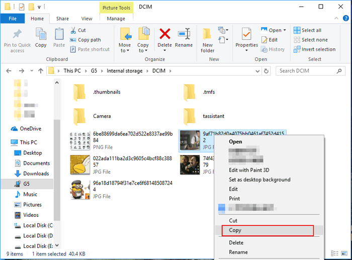 USBでLG電話をバックアップして復元します