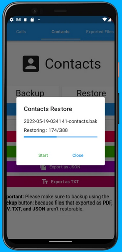 コールログバックアップとPDFエクスポートでAndroidのコールログを復元する