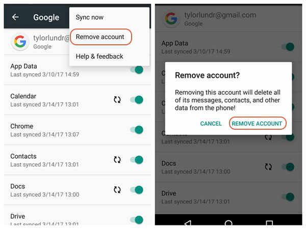 デバイス設定からOnePlusにFRPロックをバイパスします