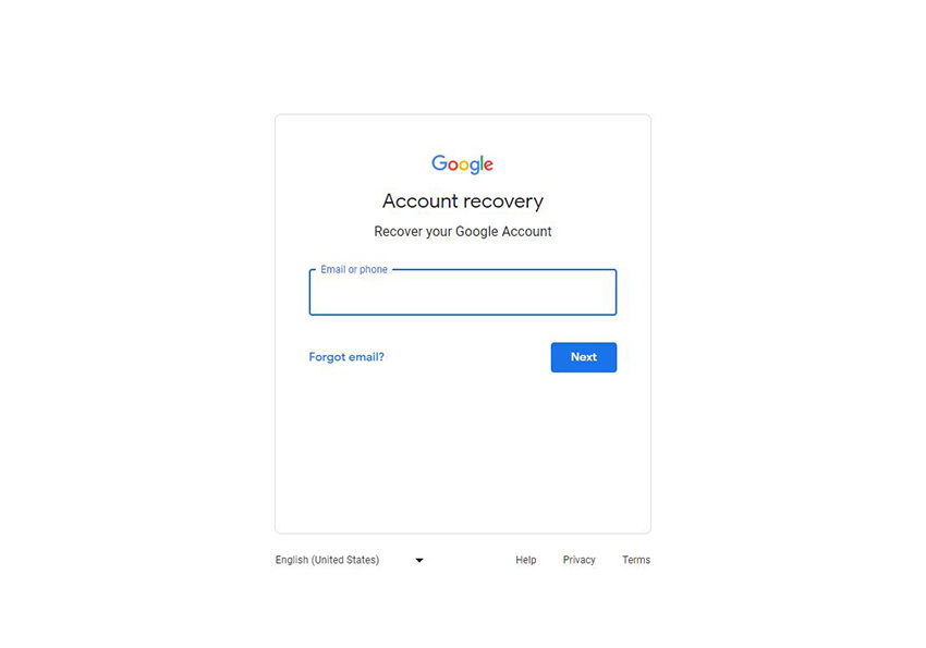 削除されたGmailアカウントを回復する方法