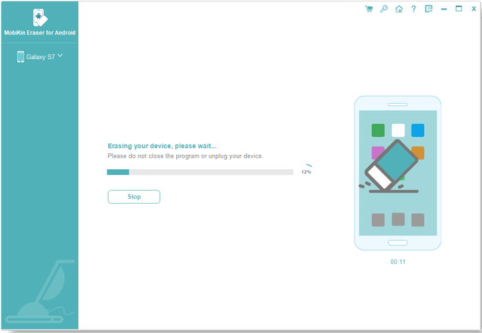 Android用のMobikin EraserでXiaomi携帯電話をハードリセットする方法