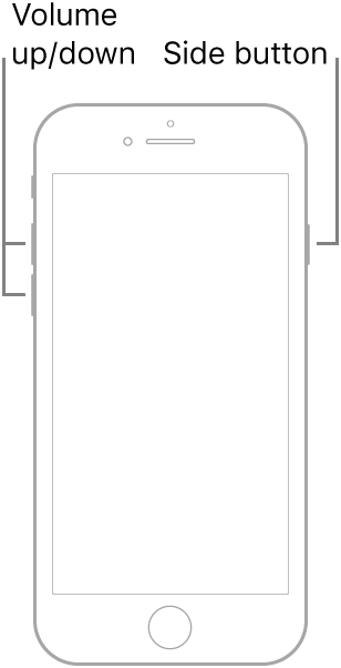 iPhone 8またはiPhone SE 2番目の世代以降を強制的に再起動します