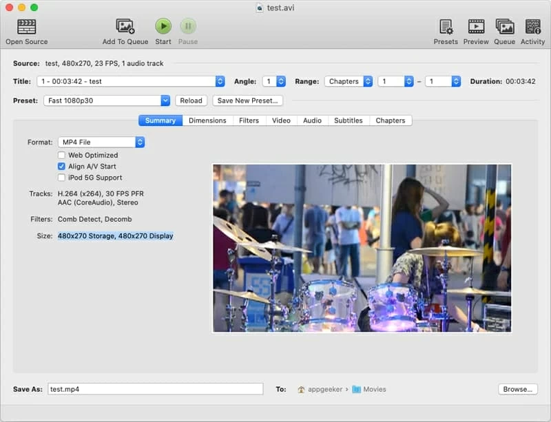 MP4ファイルをMACのAVI形式に変換するにはどうすればよいですか