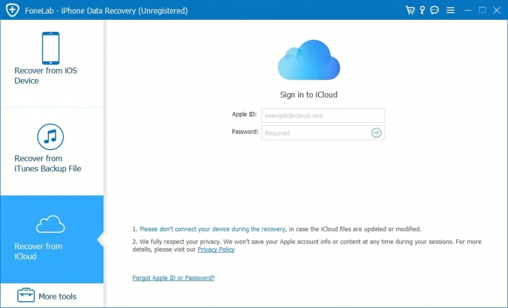 iPhone 7 PlusでiCloudバックアップを介してWhatsAppメッセージを取得する方法