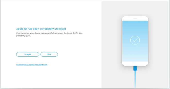 iOSのロック解除でApple IDのロックを解除します
