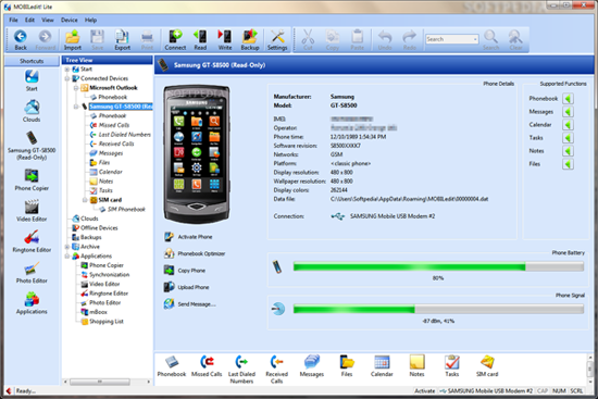 MobileDitのようなWindows用のSamsung PCスイート