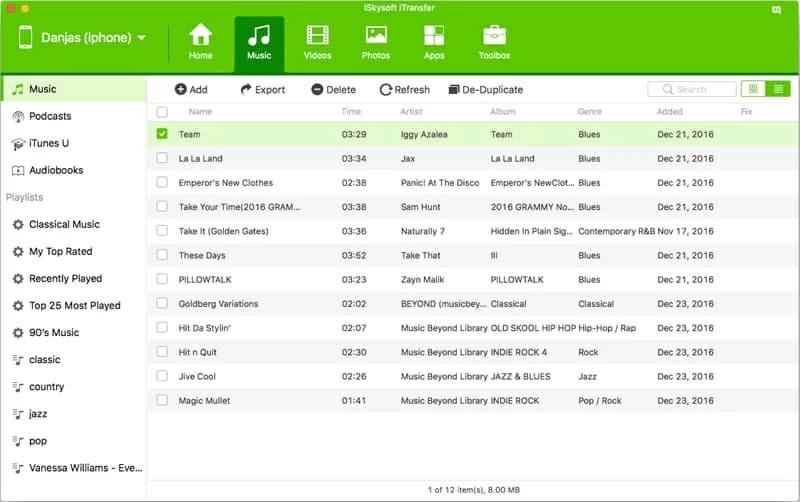 iPhone11からWindows7に音楽ライブラリを移行する