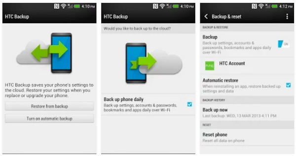 HTCバックアップからHTCで削除された写真を取得する方法