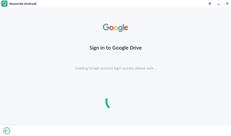 AndroidサインをGoogleアカウントに回復します