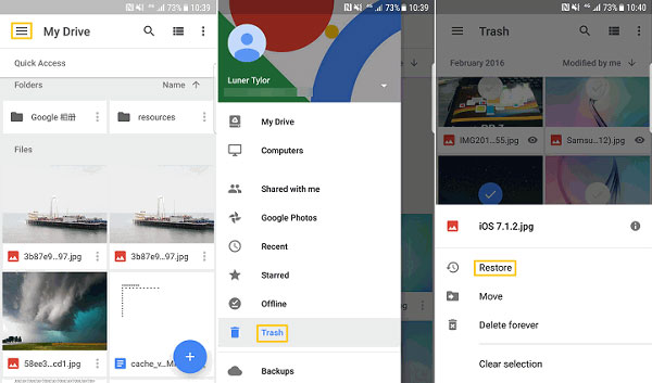 Googleドライブを使用してAndroidから削除されたファイルを回復する方法