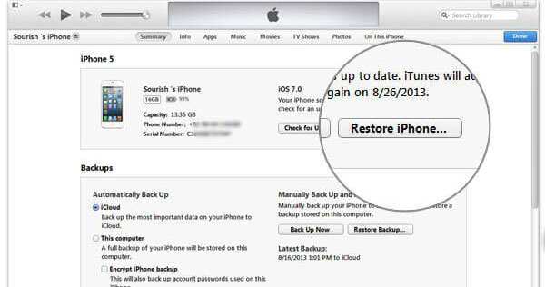 iTunesバックアップからiPhoneで削除されたビデオを復元する方法