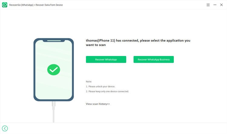 iPhone 2で削除されたWhatsApp音声メッセージを回復します