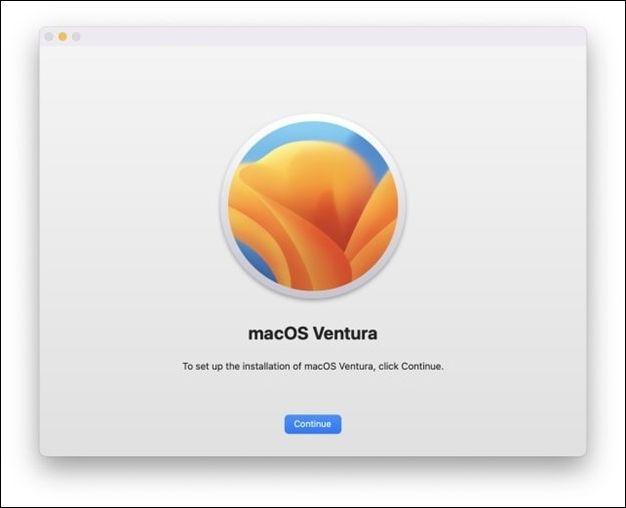 MacOSソノマをベンチュラにダウングレードします
