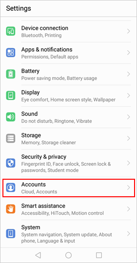 ZTE連絡先をGmail -2にアップロードします
