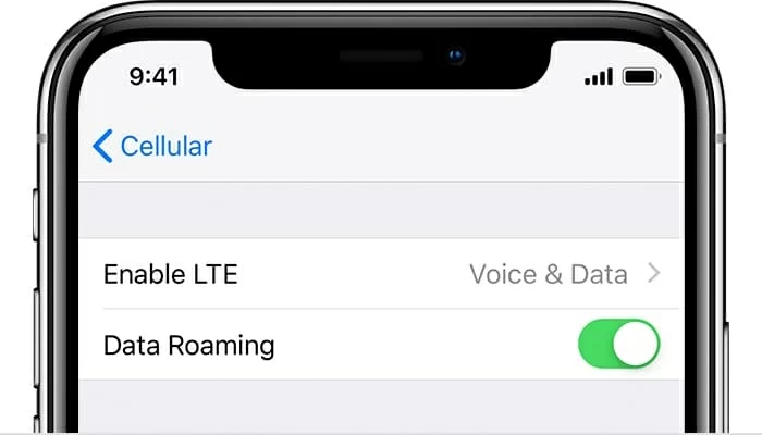 iPhoneは、ネットワークの問題を検索し続けます