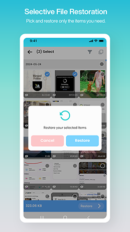 UndeleterのようなAndroidフォトリカバリソフトウェアファイルやデータを回復する