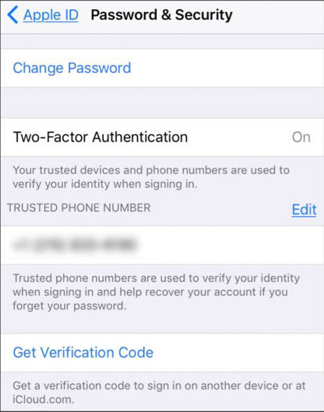 Apple IDの修正は無効になっています