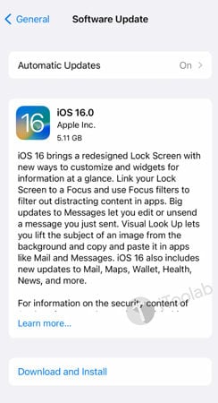 最新のiOSバージョンに更新して、iPhone 14 Proモデルの凍結を修正する