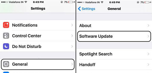 iOSを更新して、iTunesバックアップを修正しました