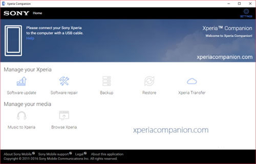 Xperia CompanionでSony Xperiaの削除された写真を回復します